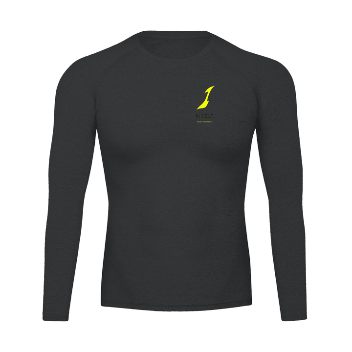 Performance Long Sleeve T-Shirt in Black — HIVOLT
