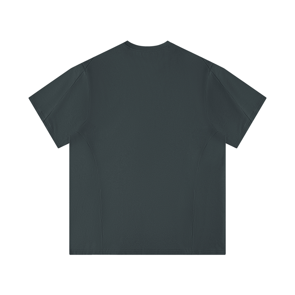 Men's Performance Regular Fit T-Shirt in Dark Gray, alternate view — HIVOLT