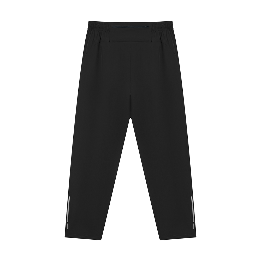 Men's Drawstring Joggers in Black, alternate view — HIVOLT