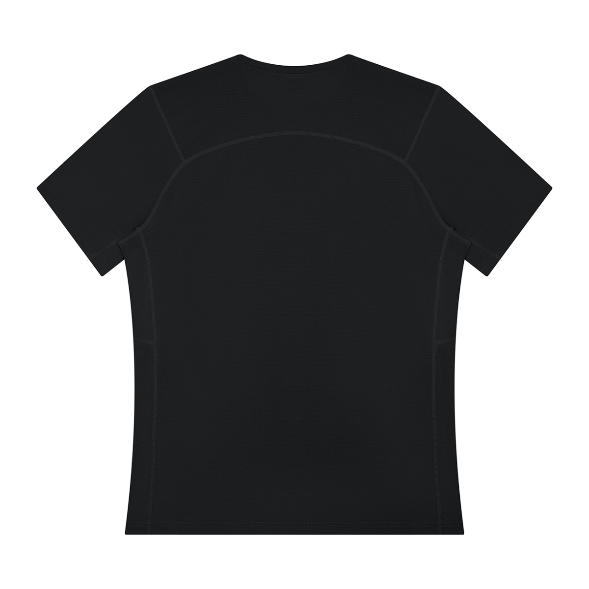 Men's Regular Fit Performance T-Shirt in Black, alternate view — HIVOLT