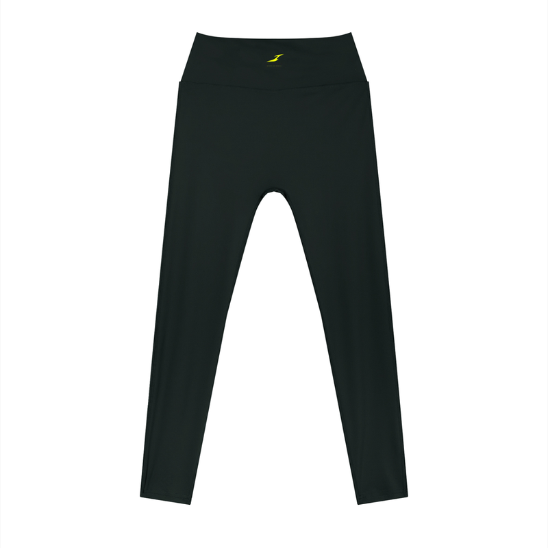 Women's High Rise Ankle Length Leggings in Black — HIVOLT