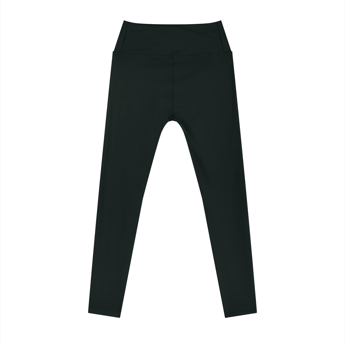 Women's High Rise Ankle Length Leggings in Black, alternate view — HIVOLT