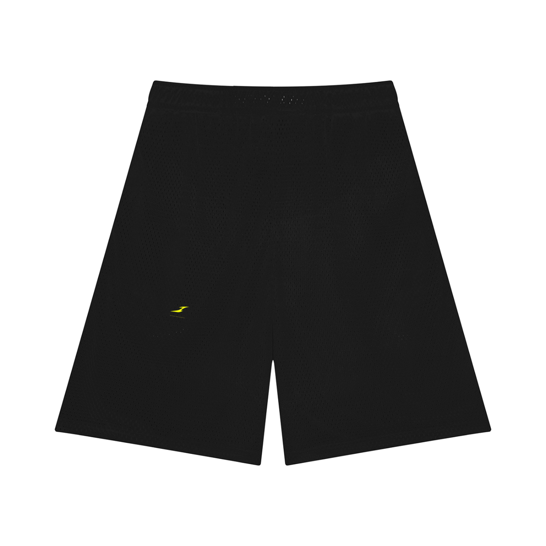 Unisex Mesh Basketball Shorts in Black — HIVOLT