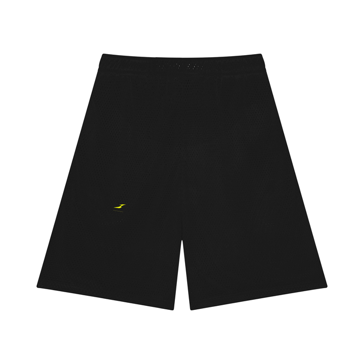 Unisex Mesh Basketball Shorts in Black — HIVOLT