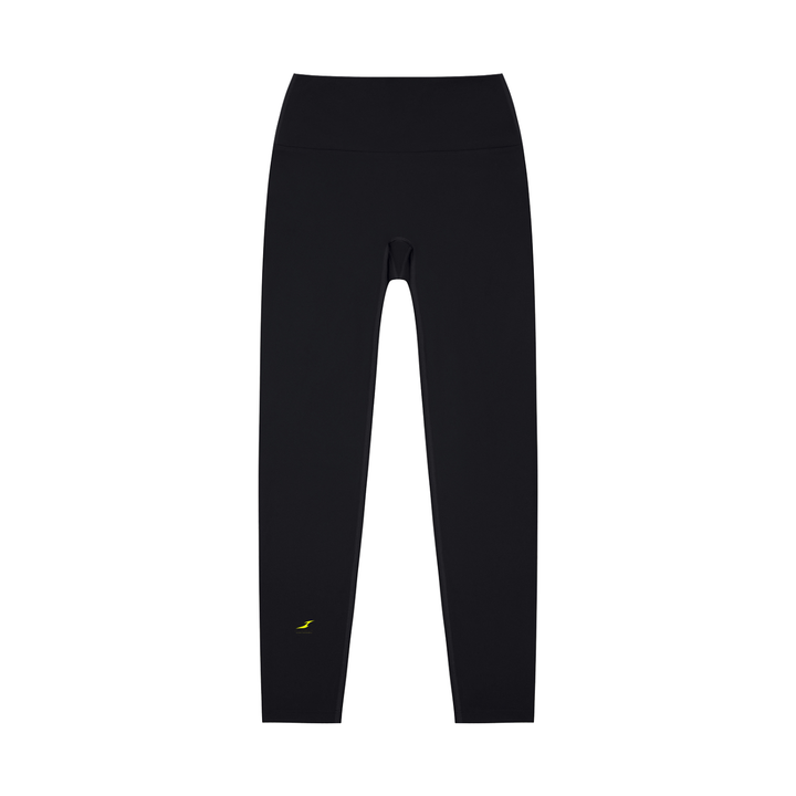 High-Waisted Yoga Leggings in Black — HIVOLT